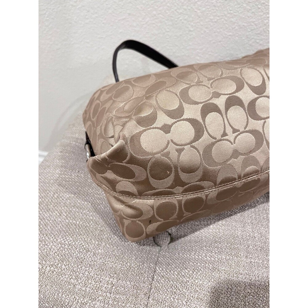 Coach Signature C Monogram Shoulder Bag - Picture 6 of 11